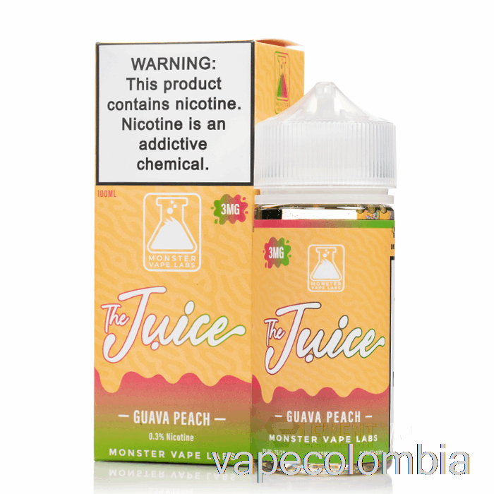 Vape Desechable Guayaba Melocotón - El Jugo - 100ml 6mg